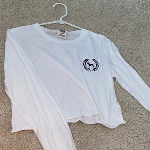 White Long Sleeve Top